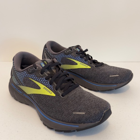 Brooks Ghost 14 Gray Green Black 1103691D069 Men's Size 10.5 - Picture 2 of 8